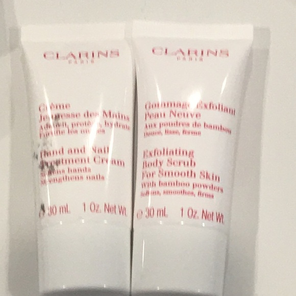 Clarins Paris | Lotions & Makeup Bag Set - Picture 9 of 12